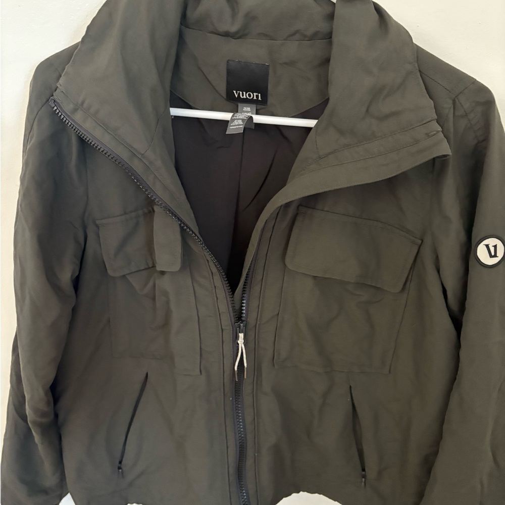 Vuori Dark Green Utility Jacket